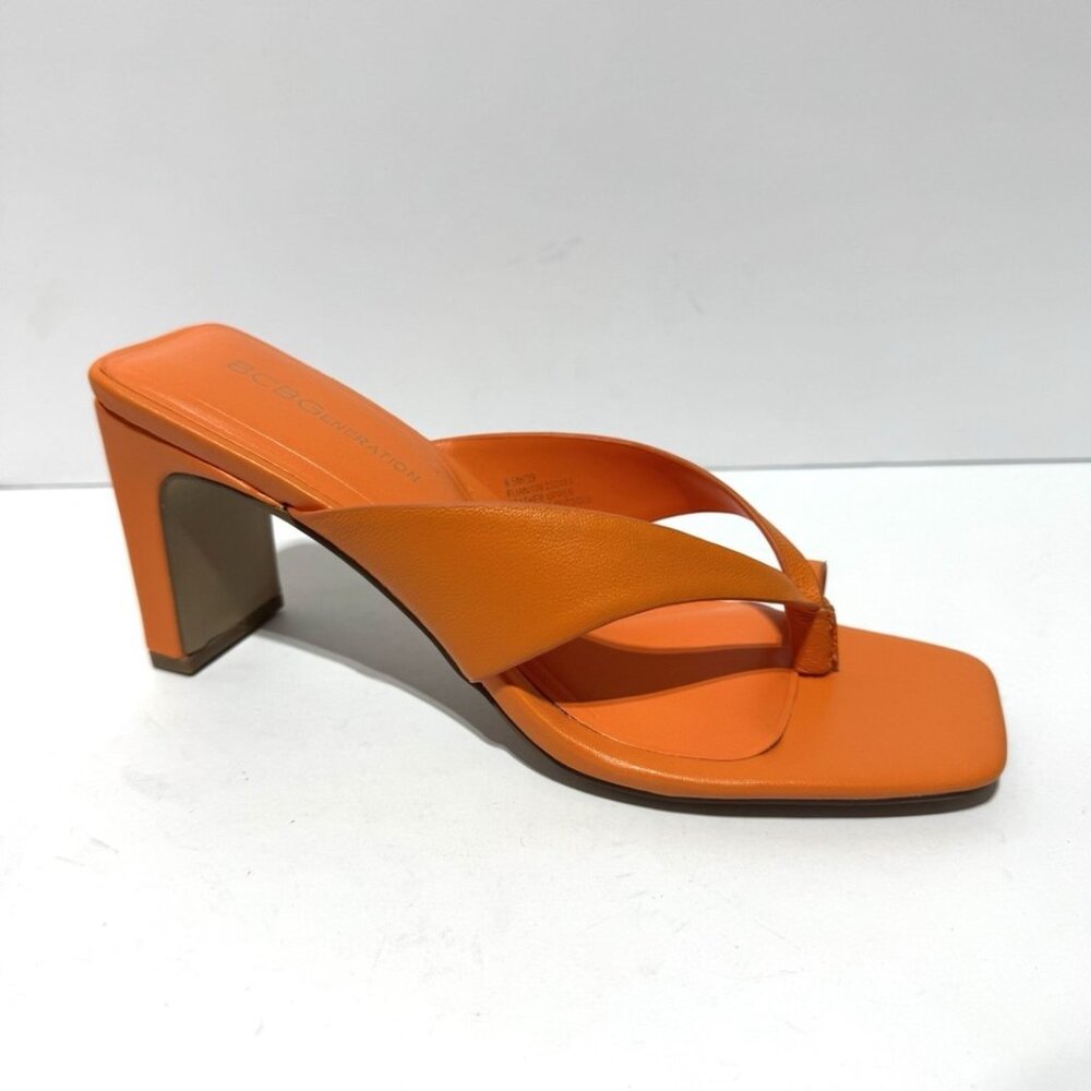 BCBGeneration Womens Flian Sandals Size 8.5 M